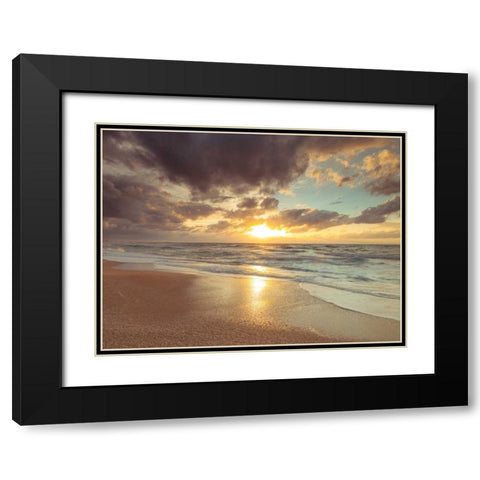 Dead sea, Israel Black Modern Wood Framed Art Print with Double Matting by Frank, Assaf