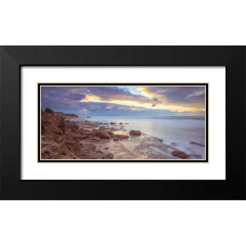 Dead sea, Israel Black Modern Wood Framed Art Print with Double Matting by Frank, Assaf