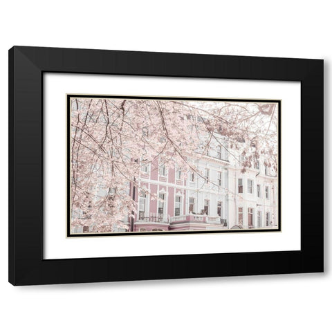 Building on Portobello road Black Modern Wood Framed Art Print with Double Matting by Frank, Assaf