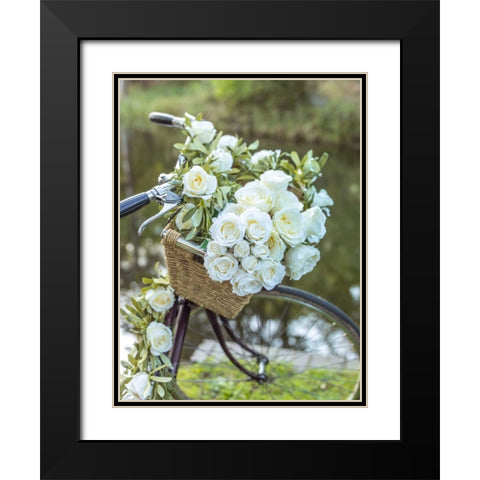 Variety of pulses in a wooden box Black Modern Wood Framed Art Print with Double Matting by Frank, Assaf