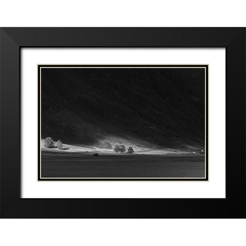 Glen Coe valley-Scotland Black Modern Wood Framed Art Print with Double Matting by Frank, Assaf