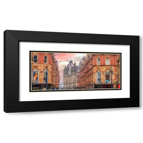 Leeds dome architecture Black Modern Wood Framed Art Print with Double Matting by Frank, Assaf