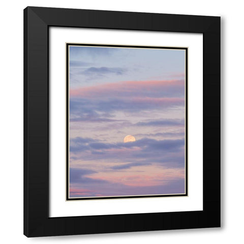 Colourful skies at sunset Black Modern Wood Framed Art Print with Double Matting by Frank, Assaf