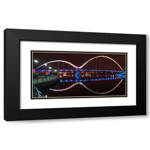 AF20121005 Middlesbrough 115C06 Black Modern Wood Framed Art Print with Double Matting by Frank, Assaf