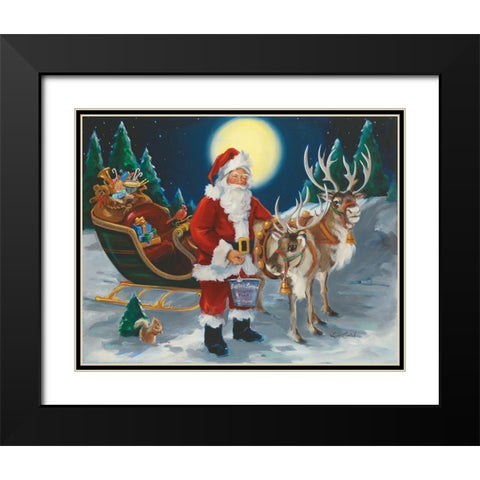 Almost Ready Black Modern Wood Framed Art Print with Double Matting by Comish, Susan
