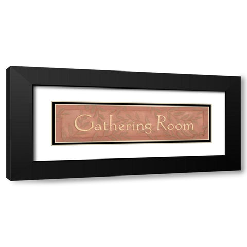 Gathering Room Black Modern Wood Framed Art Print with Double Matting by Marrott, Stephanie