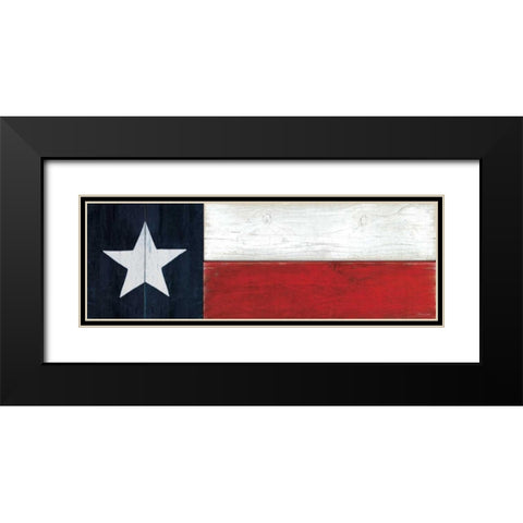 Texas Black Modern Wood Framed Art Print with Double Matting by Marrott, Stephanie