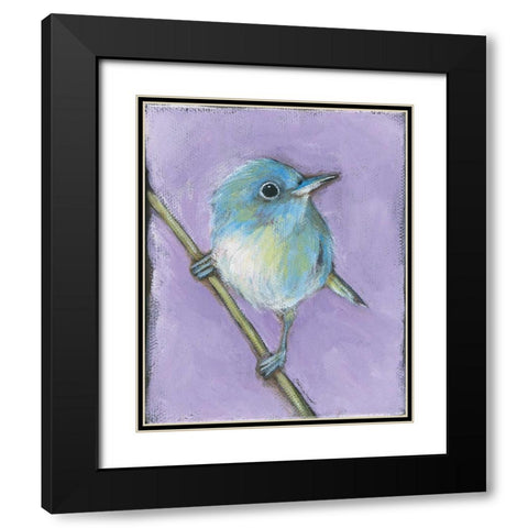 Feeling Fancy Black Modern Wood Framed Art Print with Double Matting by Marrott, Stephanie