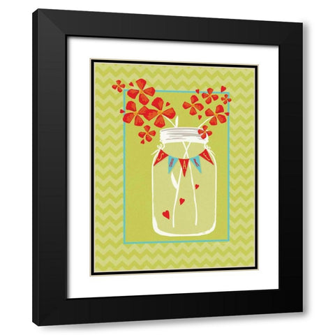 Share Jar Black Modern Wood Framed Art Print with Double Matting by Marrott, Stephanie