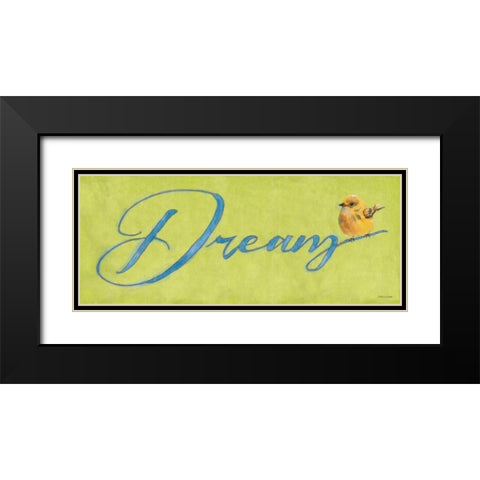Dream Black Modern Wood Framed Art Print with Double Matting by Marrott, Stephanie