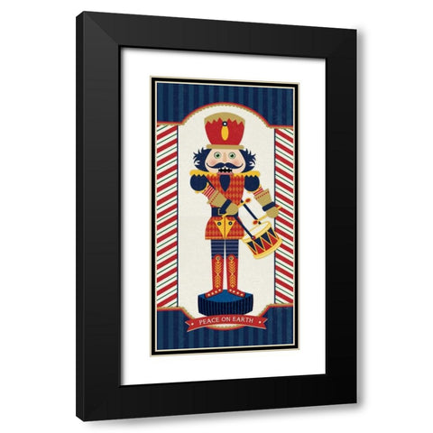 Nutcracker III Black Modern Wood Framed Art Print with Double Matting by Marrott, Stephanie