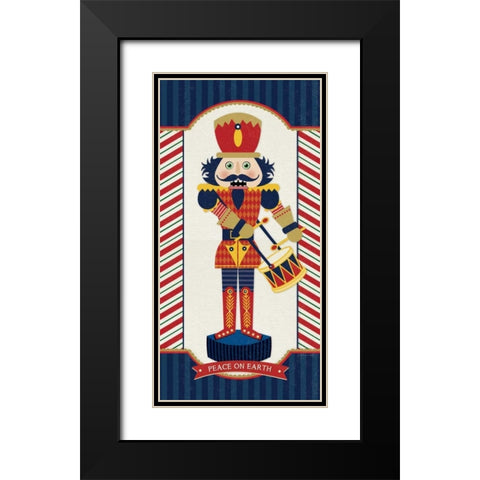 Nutcracker III Black Modern Wood Framed Art Print with Double Matting by Marrott, Stephanie