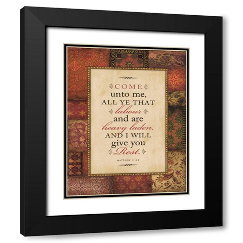 Heavy Laden Black Modern Wood Framed Art Print with Double Matting by Marrott, Stephanie