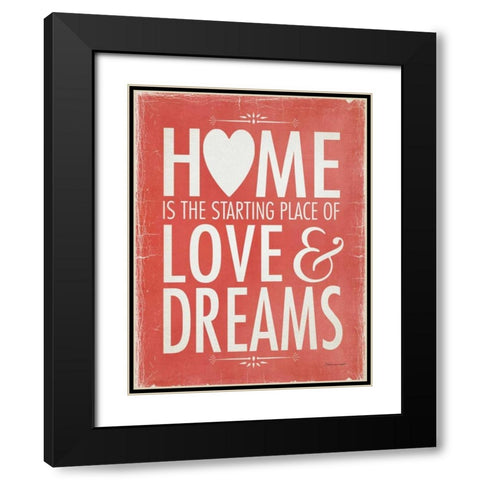 Home Black Modern Wood Framed Art Print with Double Matting by Marrott, Stephanie