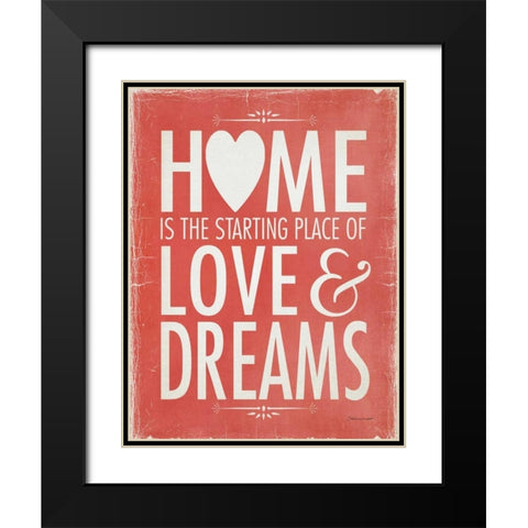 Home Black Modern Wood Framed Art Print with Double Matting by Marrott, Stephanie