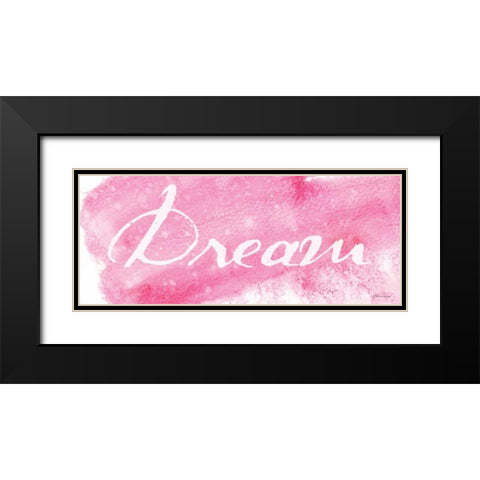 Dream Black Modern Wood Framed Art Print with Double Matting by Marrott, Stephanie