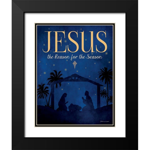 The Reason Black Modern Wood Framed Art Print with Double Matting by Marrott, Stephanie