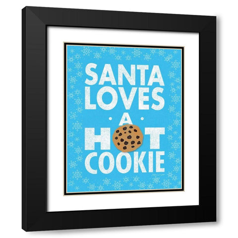 Cookie Black Modern Wood Framed Art Print with Double Matting by Marrott, Stephanie