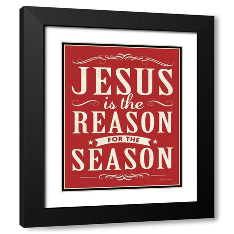 The Reason Black Modern Wood Framed Art Print with Double Matting by Marrott, Stephanie
