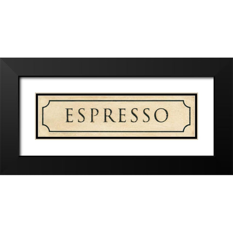 Espresso Black Modern Wood Framed Art Print with Double Matting by Marrott, Stephanie