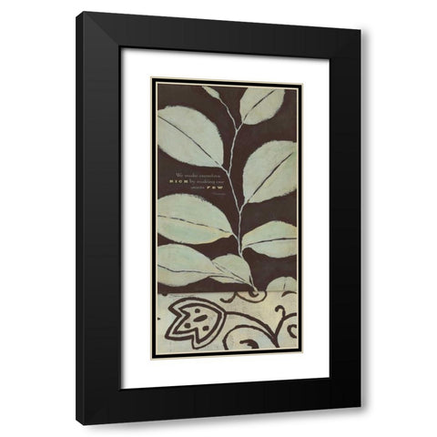 We Make Black Modern Wood Framed Art Print with Double Matting by Marrott, Stephanie