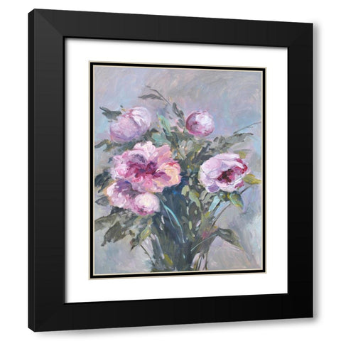 Stillife -2  Black Modern Wood Framed Art Print with Double Matting by Stevens, Allayn