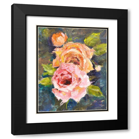 Still Life #2 Black Modern Wood Framed Art Print with Double Matting by Stevens, Allayn