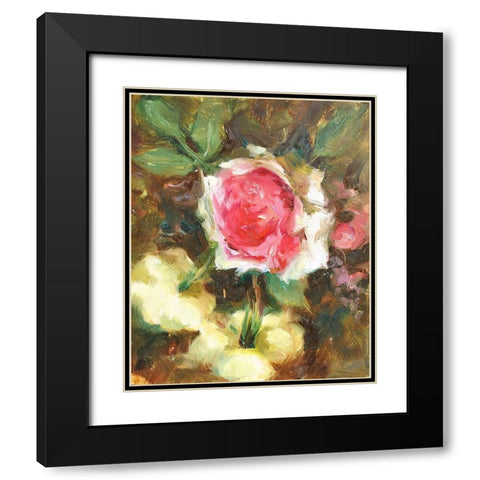 Still Life #5 Black Modern Wood Framed Art Print with Double Matting by Stevens, Allayn