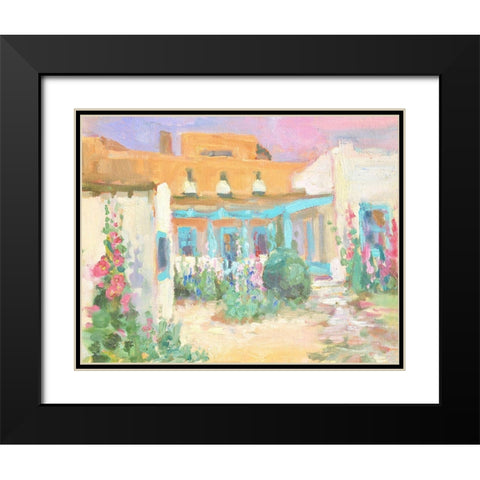 Desert Villa Black Modern Wood Framed Art Print with Double Matting by Stevens, Allayn