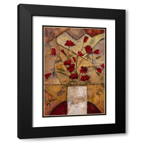 Compassion 1 Black Modern Wood Framed Art Print with Double Matting by Bagnato, Judi