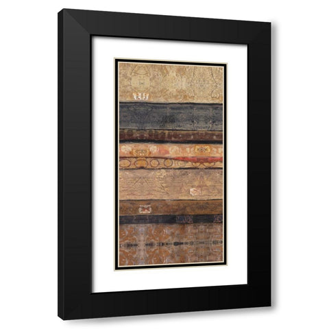 Reflections 1 Black Modern Wood Framed Art Print with Double Matting by Bagnato, Judi