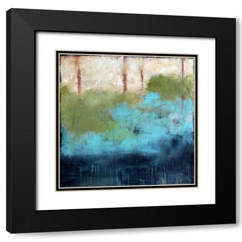 Brand New Day Black Modern Wood Framed Art Print with Double Matting by Bagnato, Judi