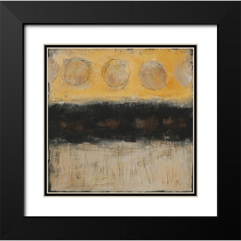 In All Things Black Modern Wood Framed Art Print with Double Matting by Bagnato, Judi