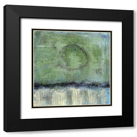 Escape From Time Black Modern Wood Framed Art Print with Double Matting by Bagnato, Judi