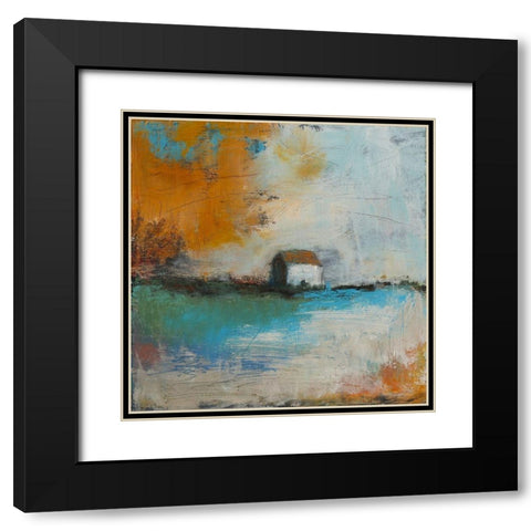 Hidden Place Black Modern Wood Framed Art Print with Double Matting by Bagnato, Judi