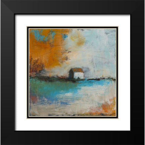 Hidden Place Black Modern Wood Framed Art Print with Double Matting by Bagnato, Judi