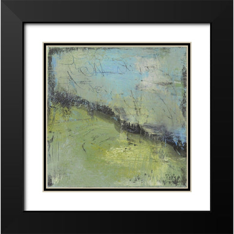 Walk In The Park Black Modern Wood Framed Art Print with Double Matting by Bagnato, Judi
