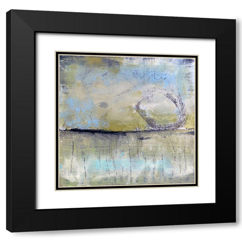 Unearthed Black Modern Wood Framed Art Print with Double Matting by Bagnato, Judi