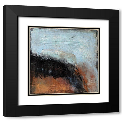 Desertscape 3 Black Modern Wood Framed Art Print with Double Matting by Bagnato, Judi