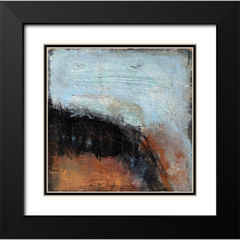 Desertscape 3 Black Modern Wood Framed Art Print with Double Matting by Bagnato, Judi