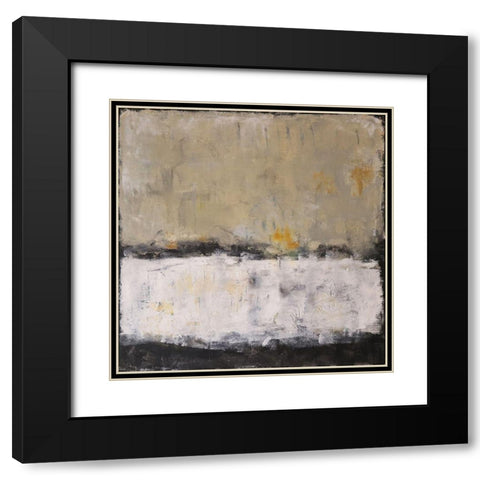 Welcoming Tomorrow Black Modern Wood Framed Art Print with Double Matting by Bagnato, Judi