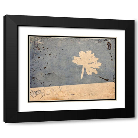 Survival Black Modern Wood Framed Art Print with Double Matting by Blue