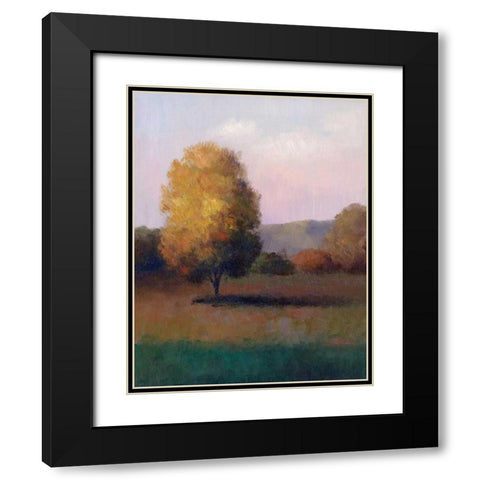 Tree in the Sun I Black Modern Wood Framed Art Print with Double Matting by Chin, Art