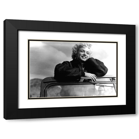 My Favorite Black Modern Wood Framed Art Print with Double Matting by Eversen