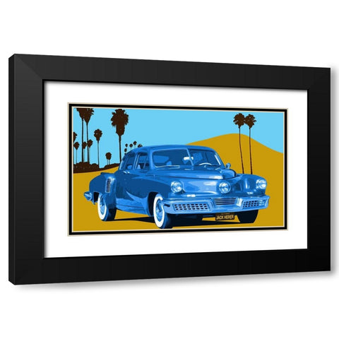 Jack Herer Black Modern Wood Framed Art Print with Double Matting by Has