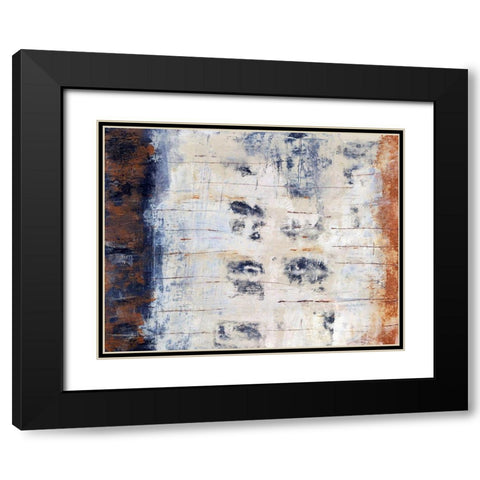 Found Love Black Modern Wood Framed Art Print with Double Matting by Bagnato, Judi