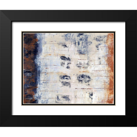 Found Love Black Modern Wood Framed Art Print with Double Matting by Bagnato, Judi