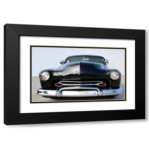 Hot Rod Black Modern Wood Framed Art Print with Double Matting by Linden, Sally