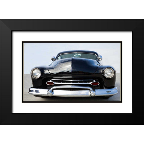 Hot Rod Black Modern Wood Framed Art Print with Double Matting by Linden, Sally