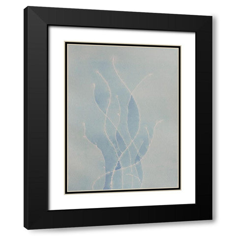 The Flame Black Modern Wood Framed Art Print with Double Matting by Van, Laura